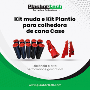 Kit muda e Kit Plantio para colhedora de cana Case