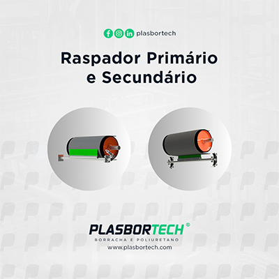 Raspadores para Correia Transportadora