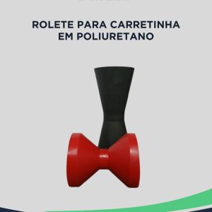 Rolete para Carretinha em Poliuretano